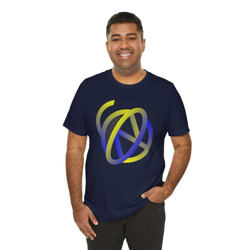Yellow N Blue Logo - Color