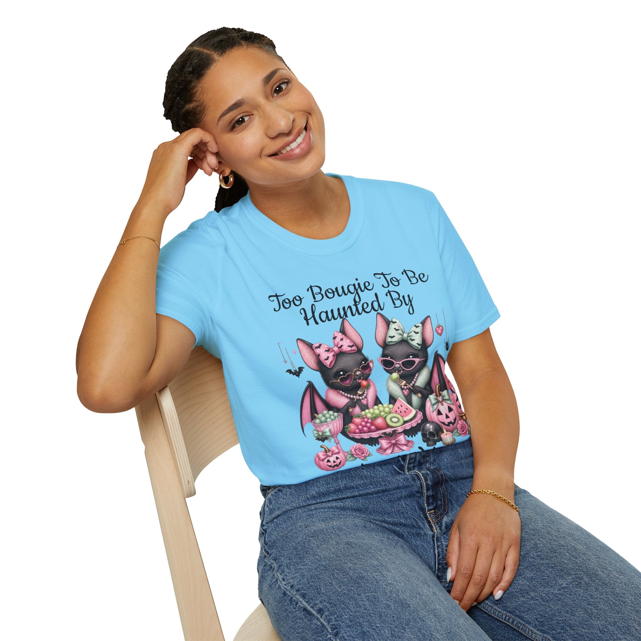 Bat Sisters Graphic Tee — Cute Gothic Kawaii Bats with Bows