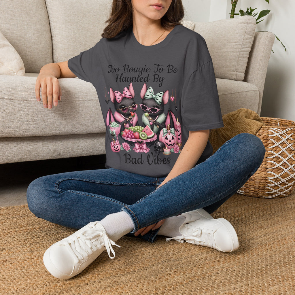 Bat Sisters Graphic Tee — Cute Gothic Kawaii Bats with Bows
