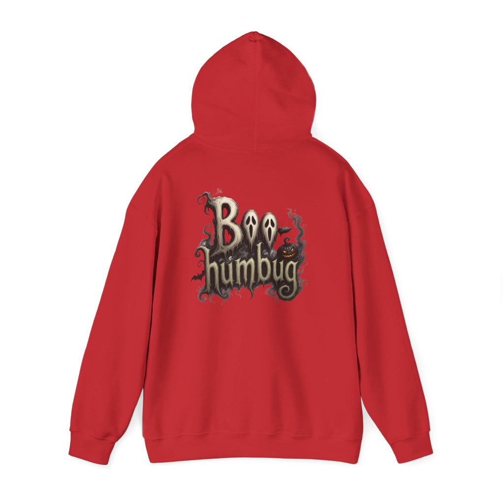 Hoodie — "Boo Humbug" Halloween Graphic Hooded Sweatshirt