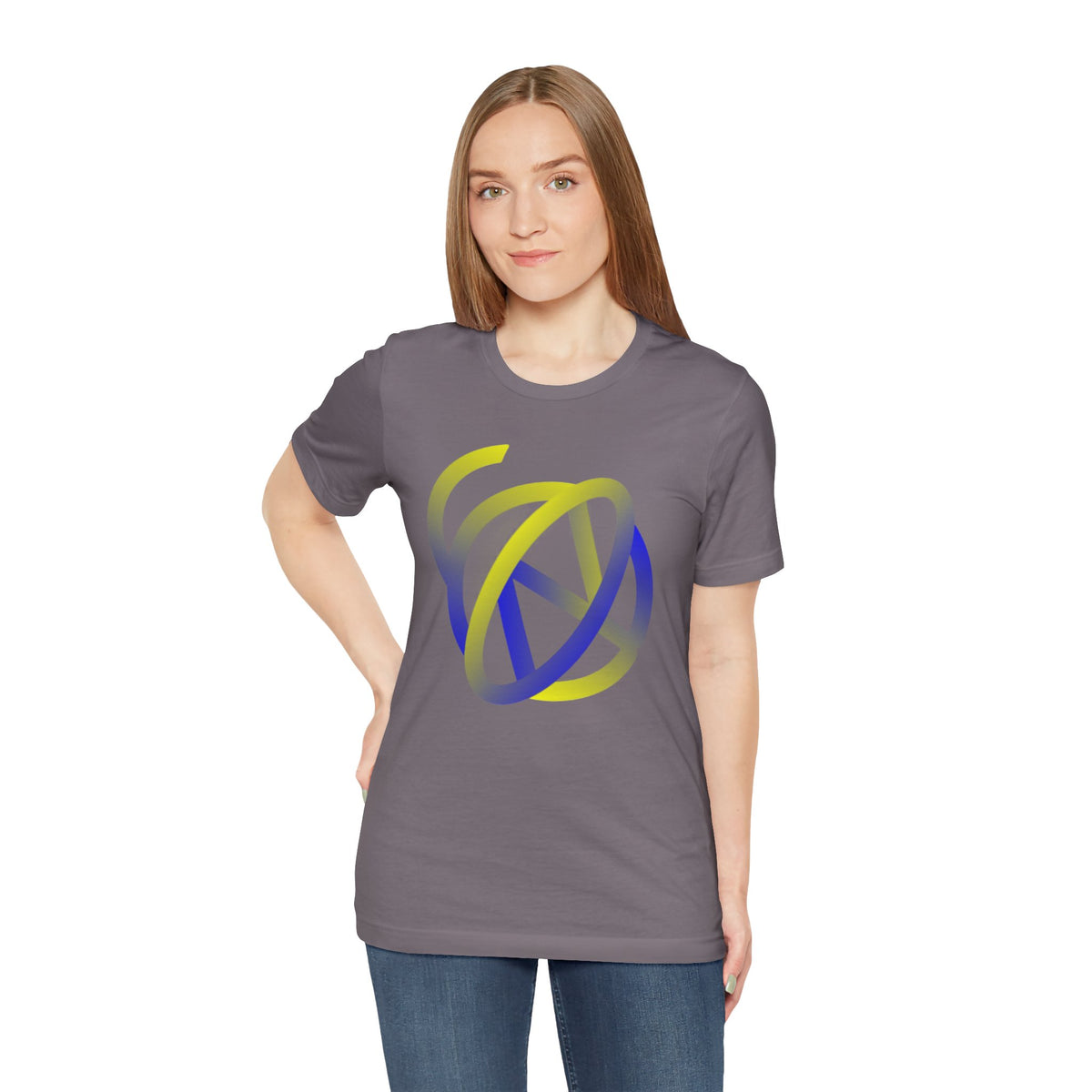 Yellow N Blue Logo - Color