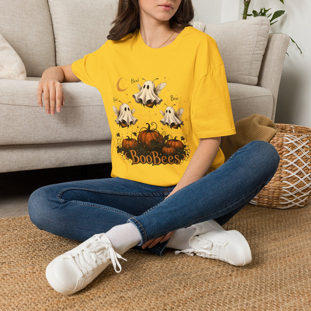 BooBees Halloween T-Shirt — Cute Ghost Bees Pumpkin Boo Tee