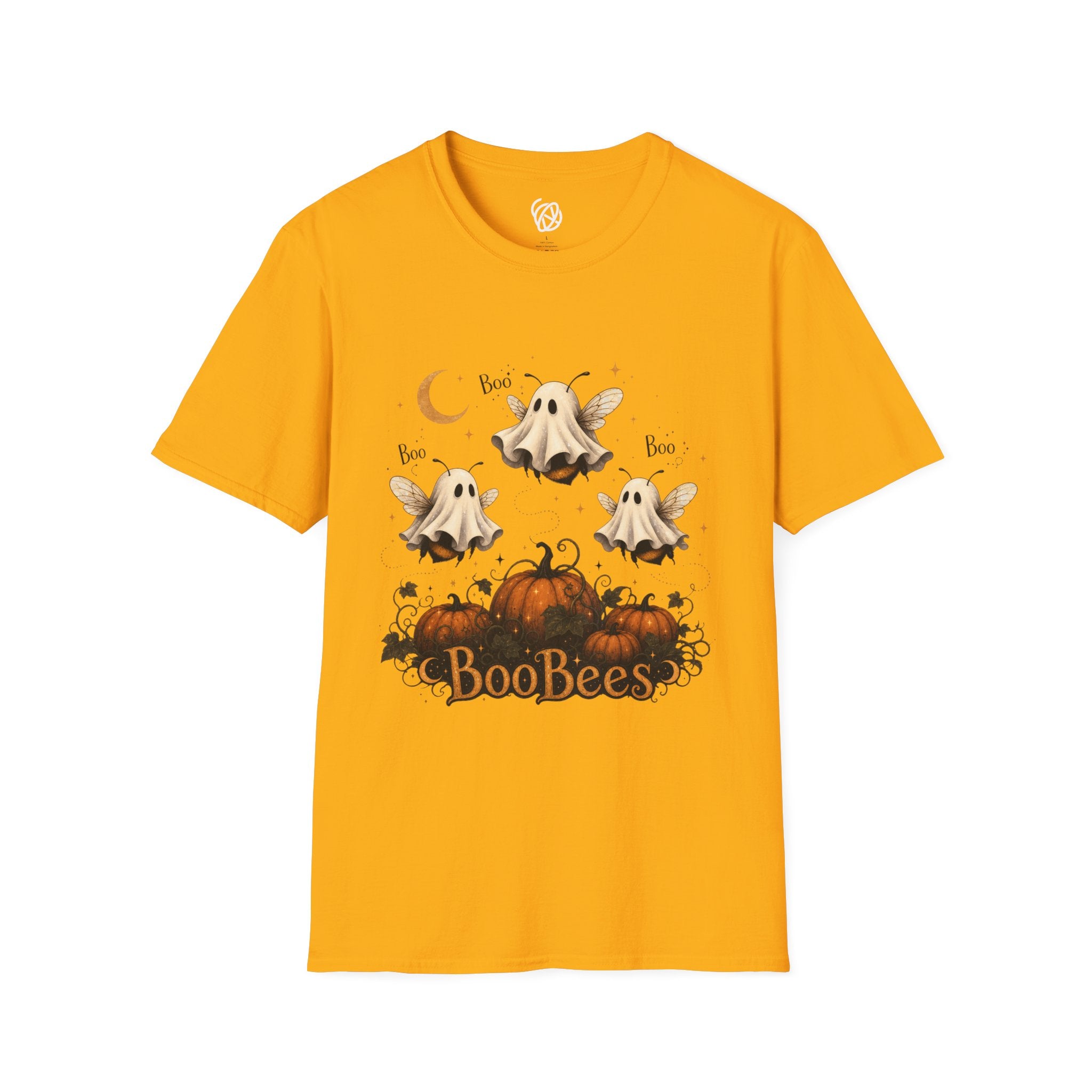 BooBees Halloween T-Shirt — Cute Ghost Bees Pumpkin Boo Tee