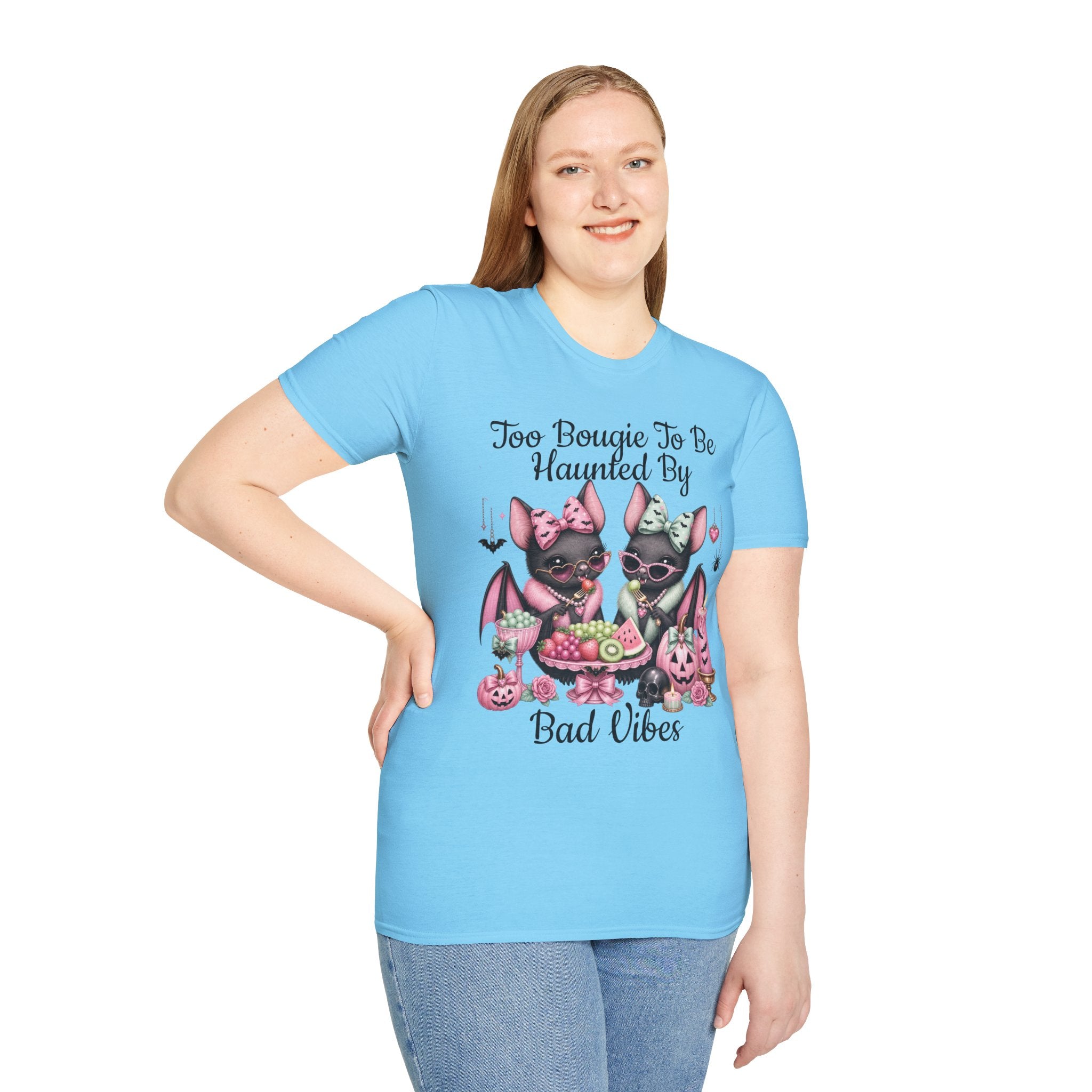 Bat Sisters Graphic Tee — Cute Gothic Kawaii Bats with Bows