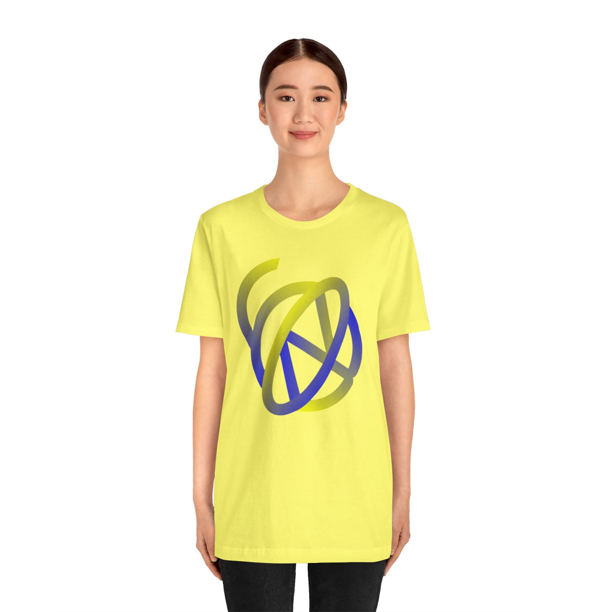 Yellow N Blue Logo - Color