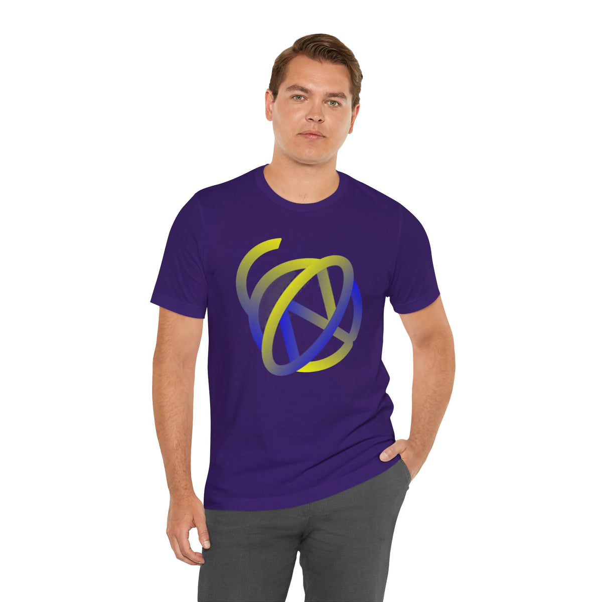 Yellow N Blue Logo - Color