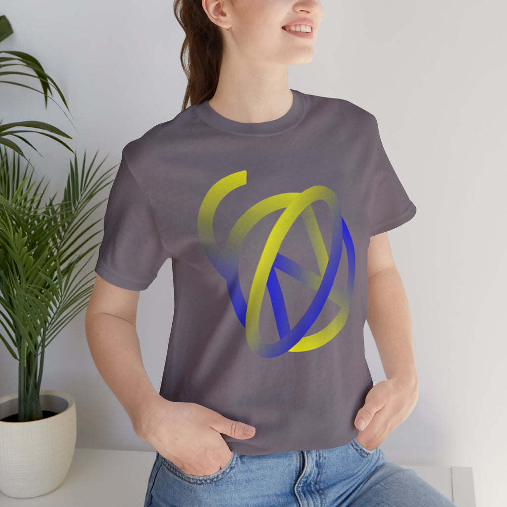Yellow N Blue Logo - Color
