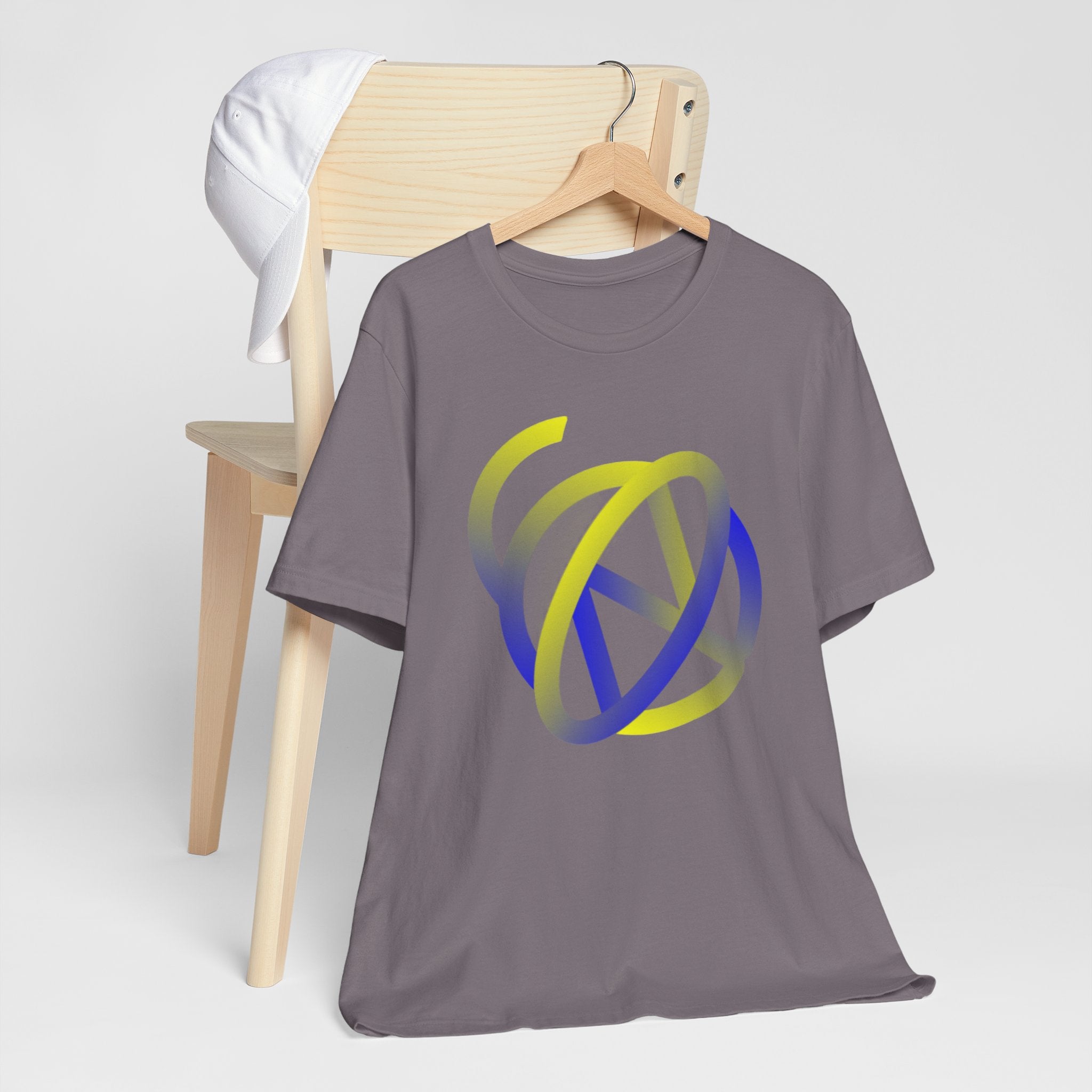 Yellow N Blue Logo - Color