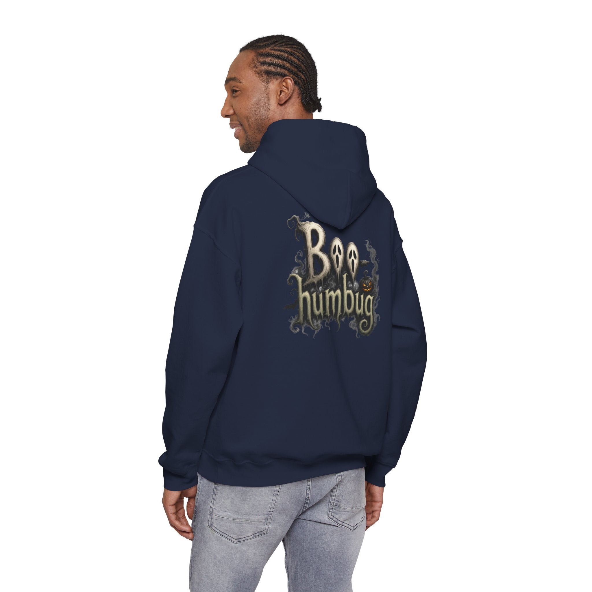 Hoodie — "Boo Humbug" Halloween Graphic Hooded Sweatshirt