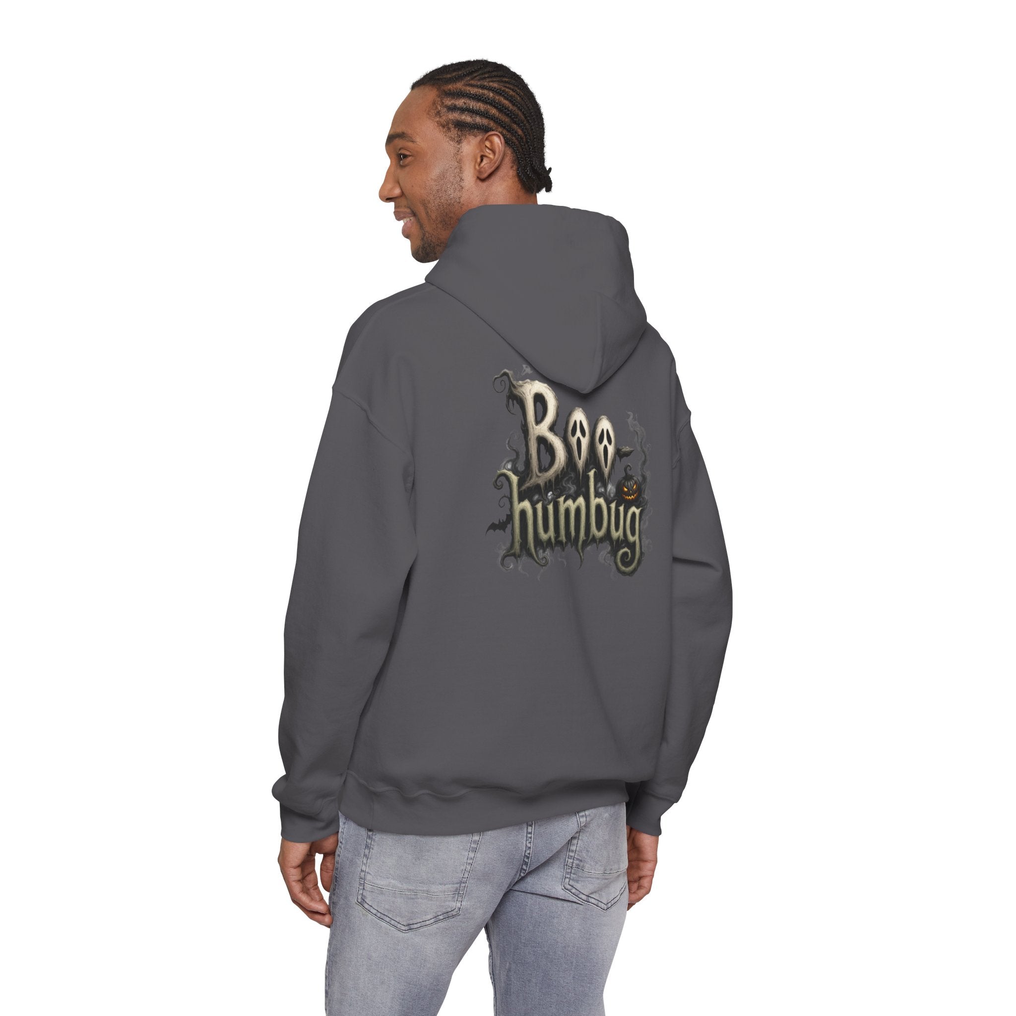 Hoodie — "Boo Humbug" Halloween Graphic Hooded Sweatshirt
