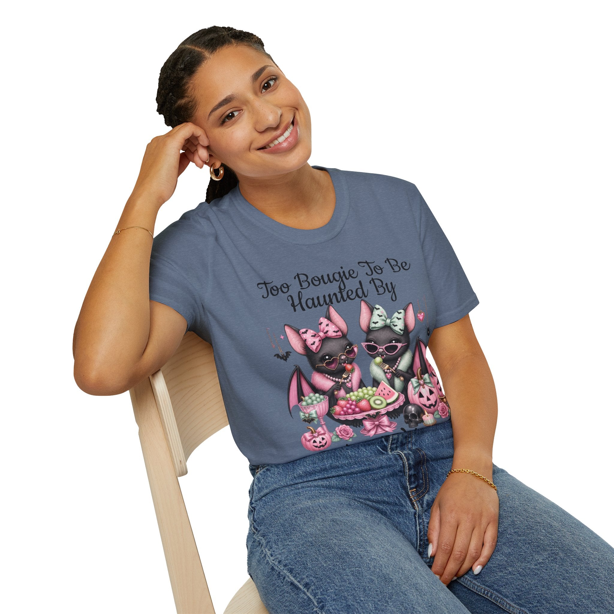 Bat Sisters Graphic Tee — Cute Gothic Kawaii Bats with Bows