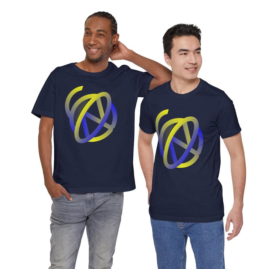 Yellow N Blue Logo - Color