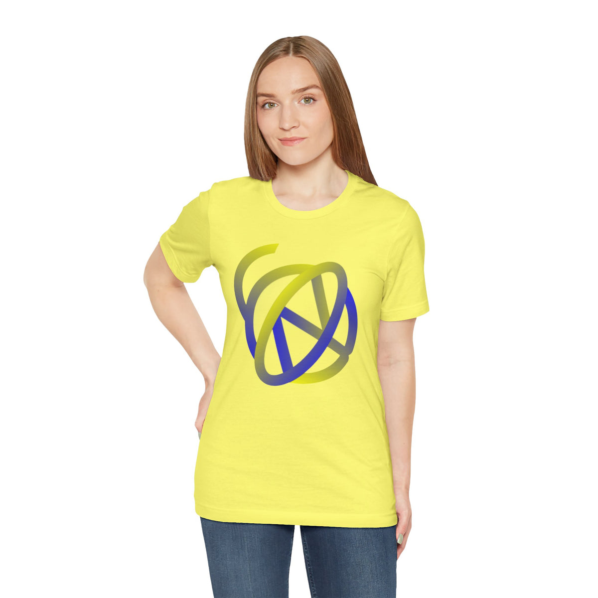 Yellow N Blue Logo - Color