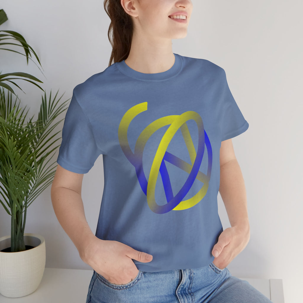 Yellow N Blue Logo - Color