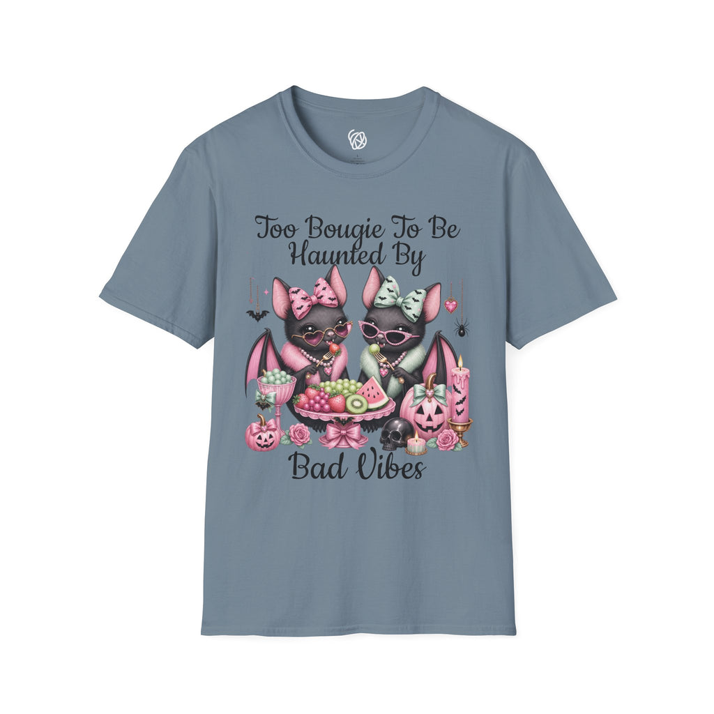 Bat Sisters Graphic Tee — Cute Gothic Kawaii Bats with Bows