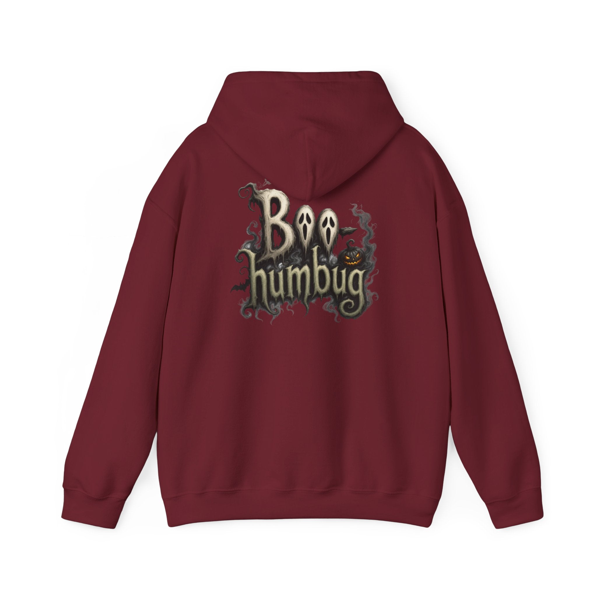 Hoodie — "Boo Humbug" Halloween Graphic Hooded Sweatshirt