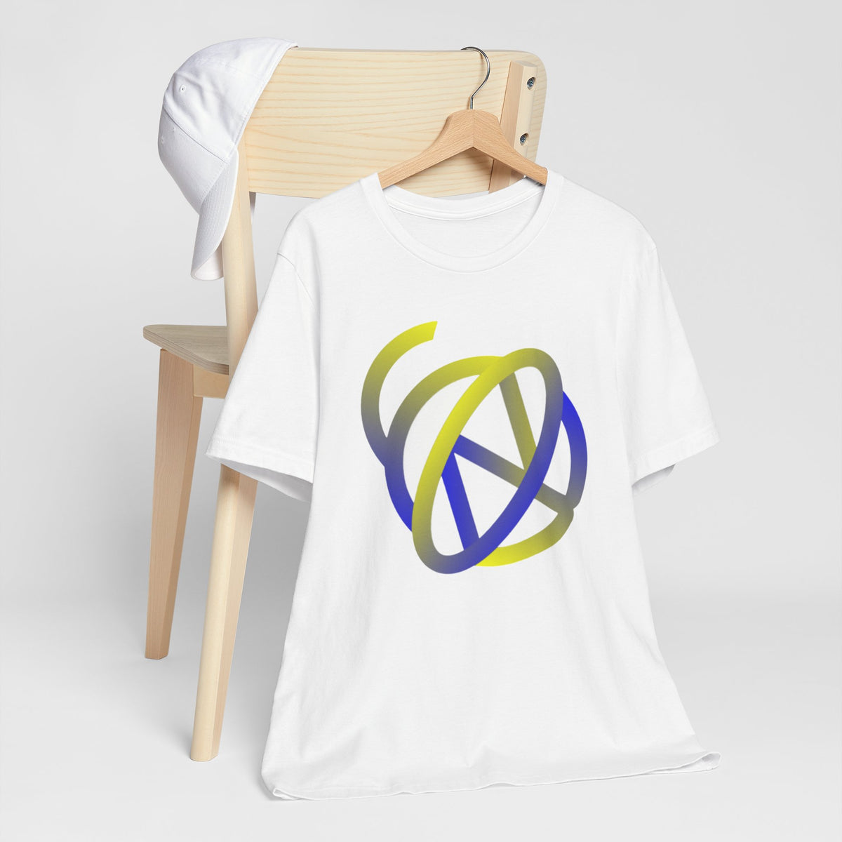 Yellow N Blue Logo - Color