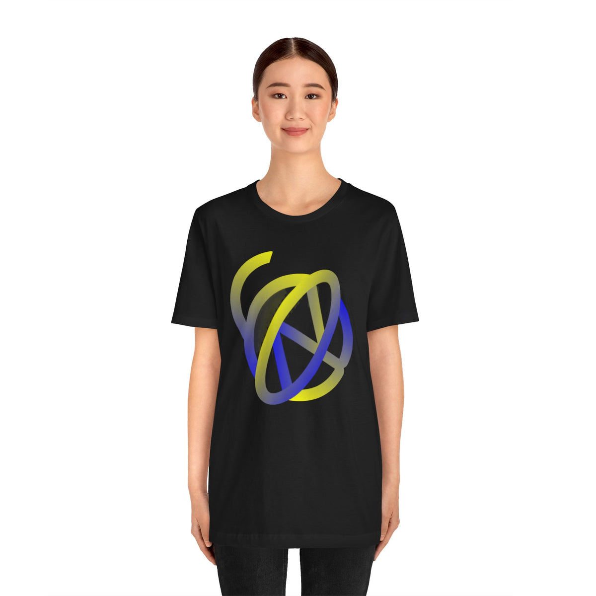 Yellow N Blue Logo - Color