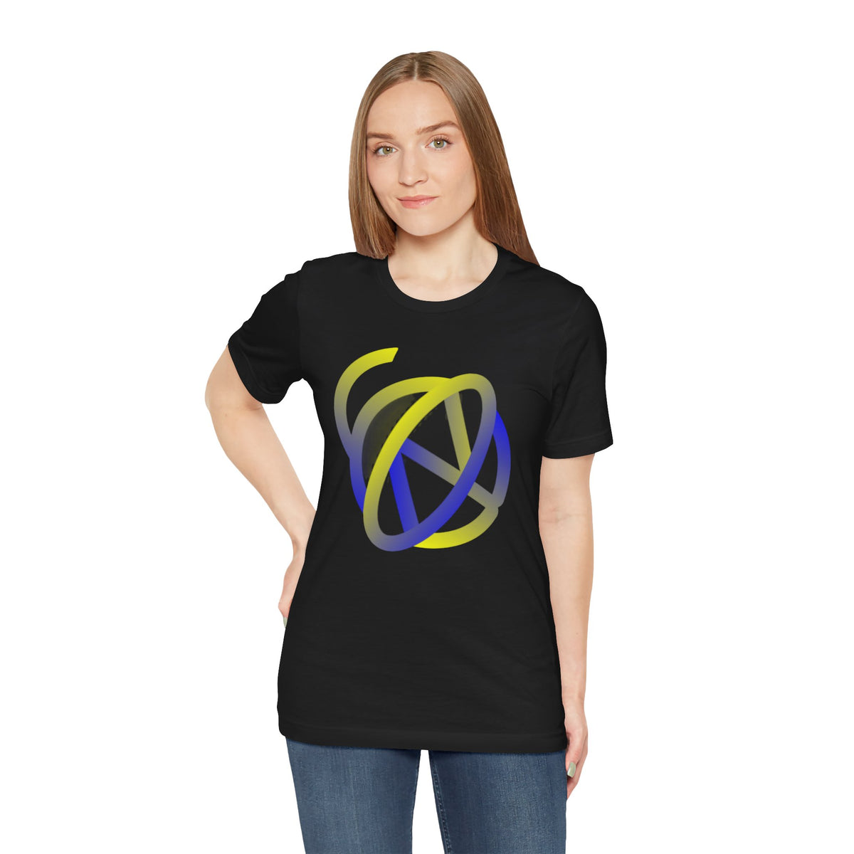 Yellow N Blue Logo - Color