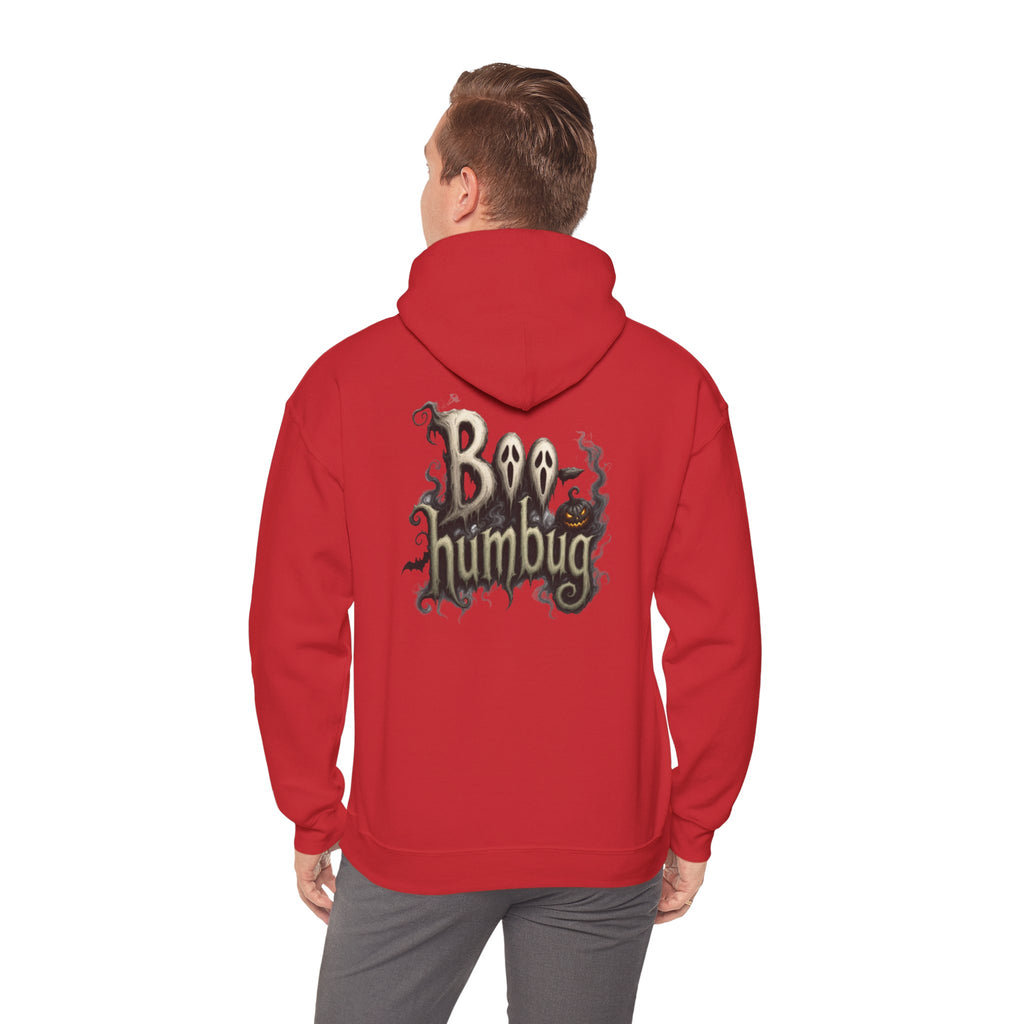 Hoodie — "Boo Humbug" Halloween Graphic Hooded Sweatshirt