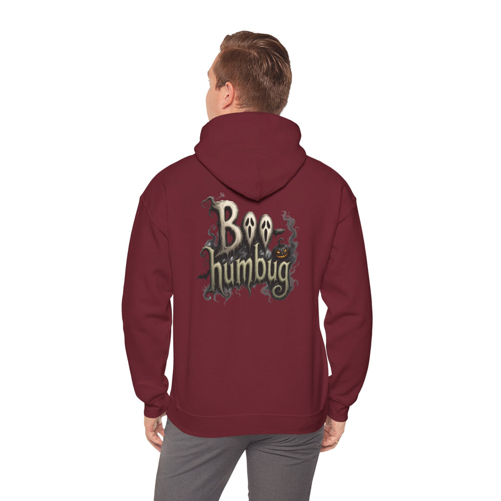 Hoodie — "Boo Humbug" Halloween Graphic Hooded Sweatshirt