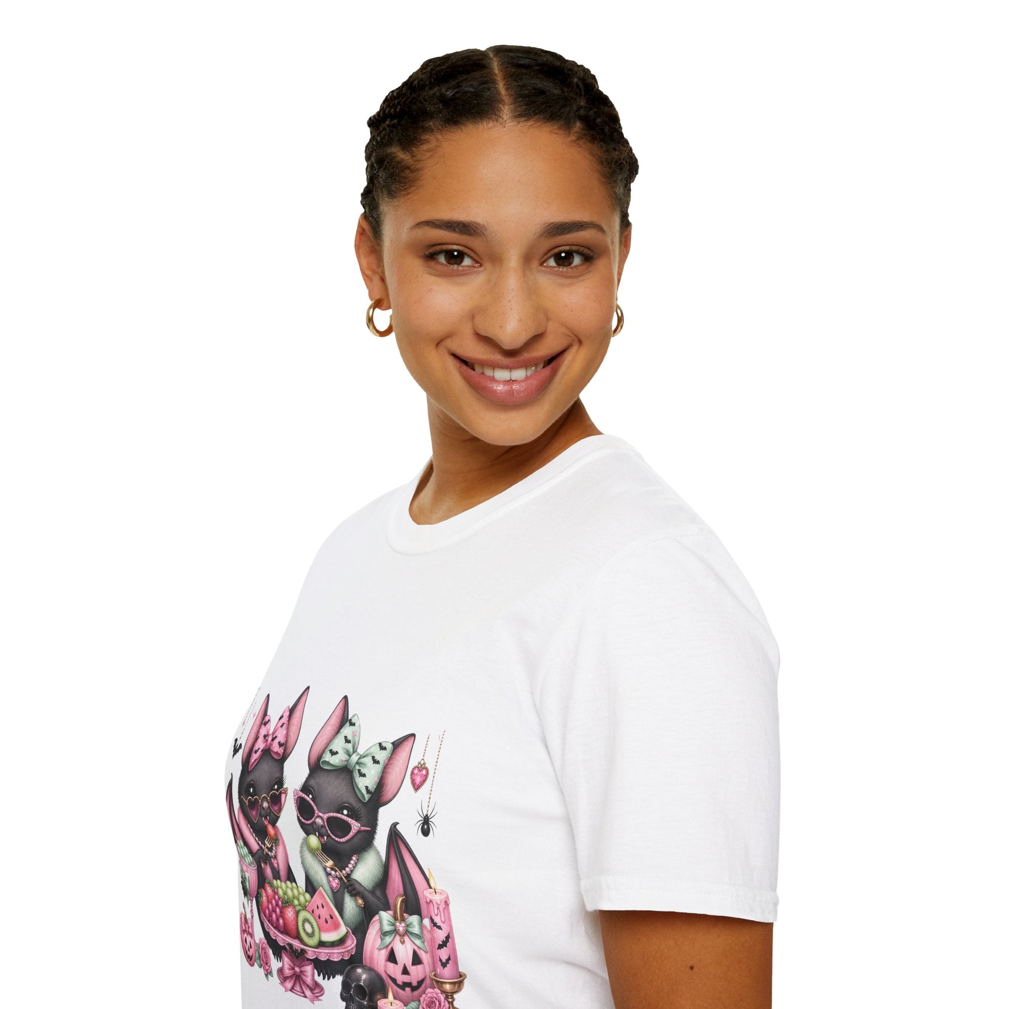 Bat Sisters Graphic Tee — Cute Gothic Kawaii Bats with Bows