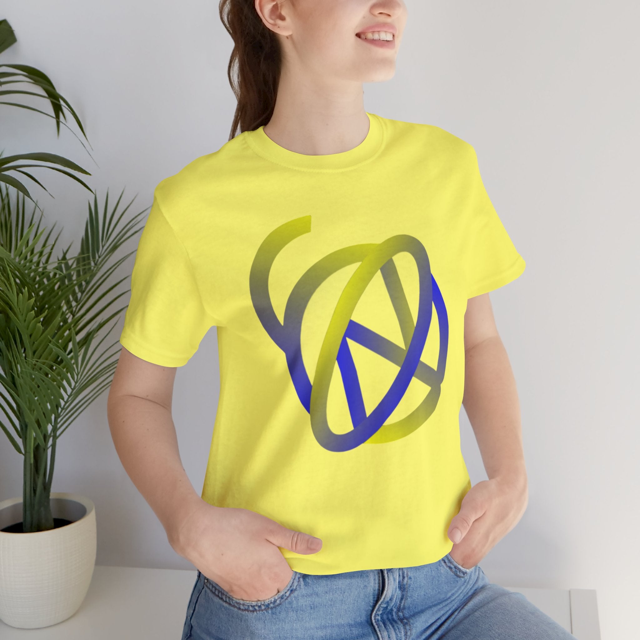 Yellow N Blue Logo - Color