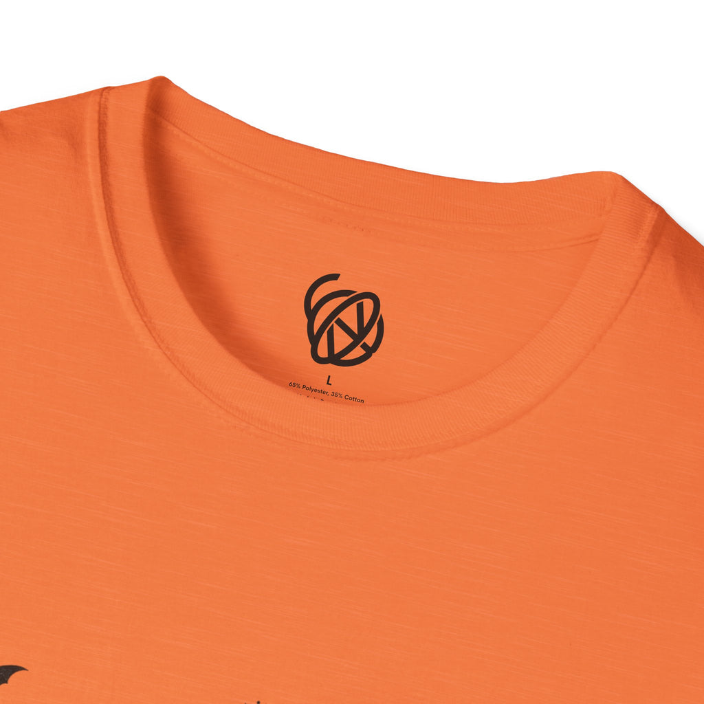 Halloween Dog T-Shirt - "100% Good Boi" Ghost Puppy with Pumpkin