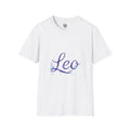 Leo Zodiac T-Shirt — Elegant Watercolor Astrology Tee