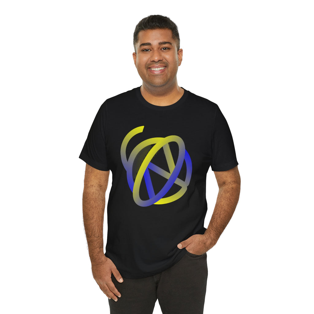 Yellow N Blue Logo - Color