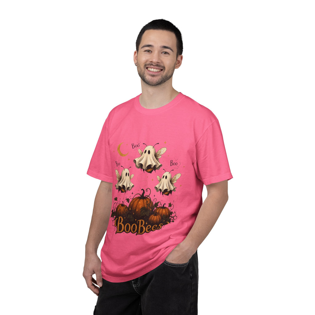 BooBees Halloween T-Shirt — Cute Ghost Bees & Pumpkins Graphic Tee