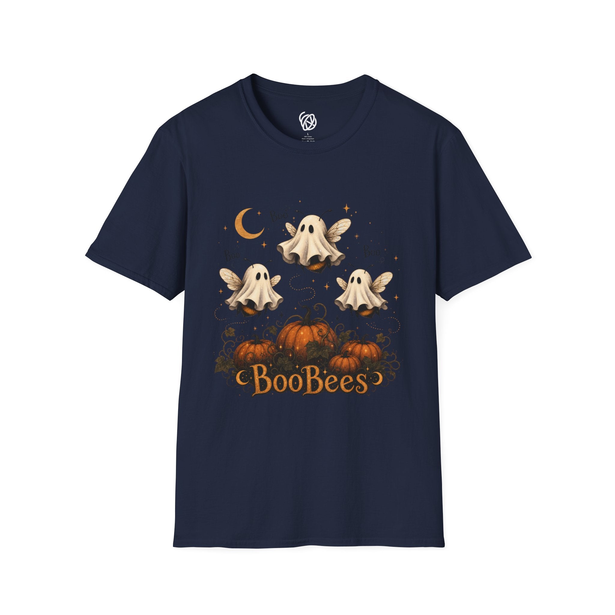 BooBees Halloween T-Shirt — Cute Ghost Bees Pumpkin Boo Tee