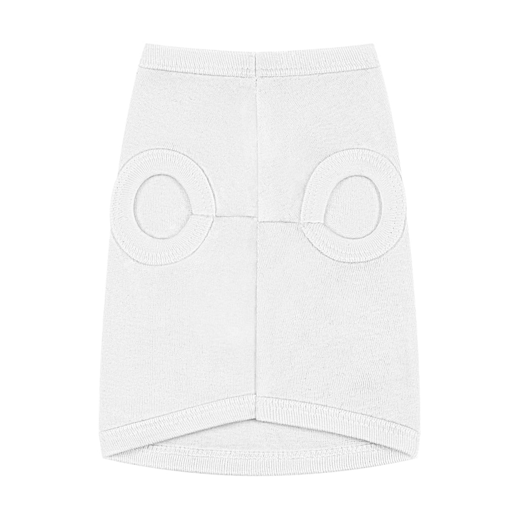 Halloween Pet Tank Top — "100% Good Boi (In Spirit)" Ghost Dog Costume