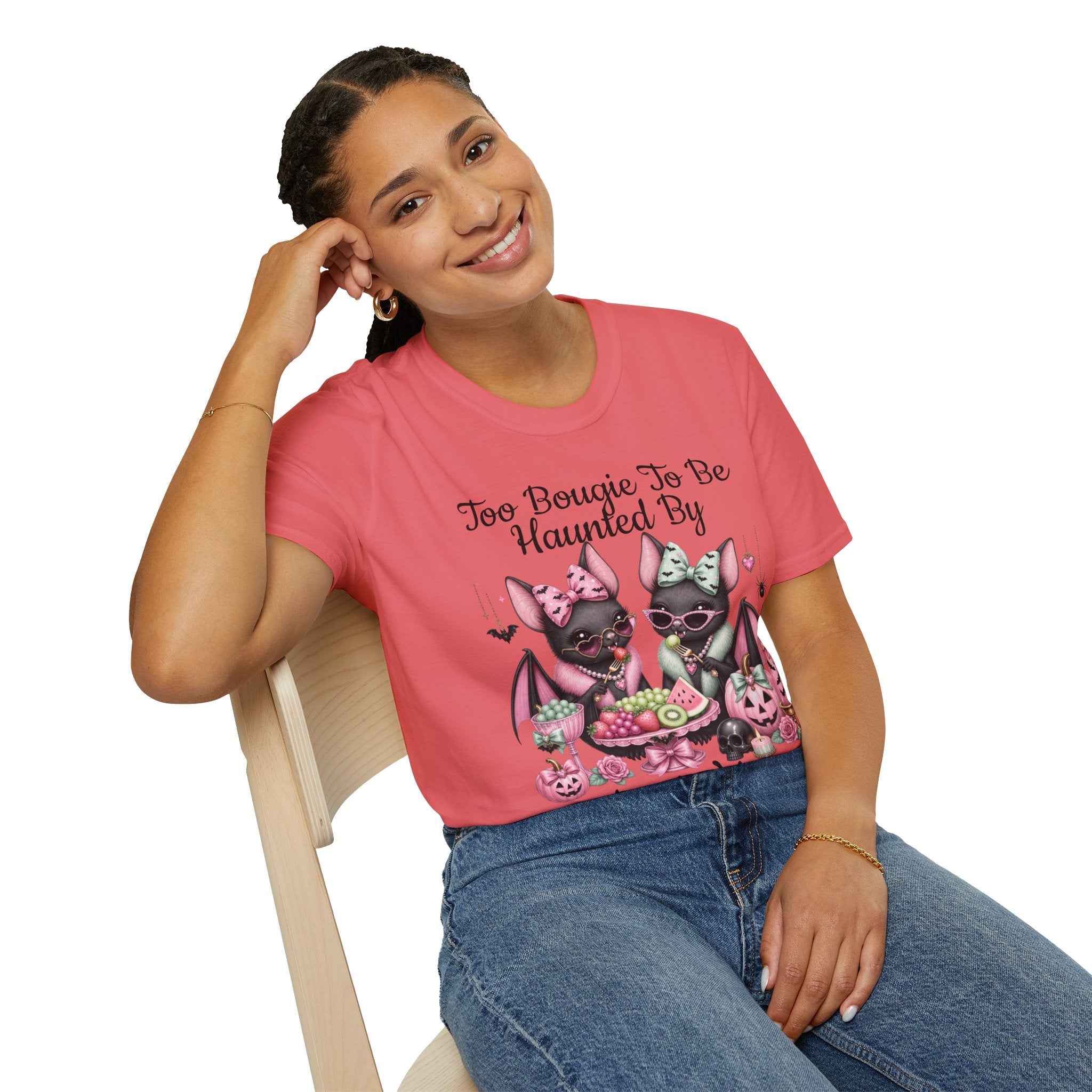 Bat Sisters Graphic Tee — Cute Gothic Kawaii Bats with Bows