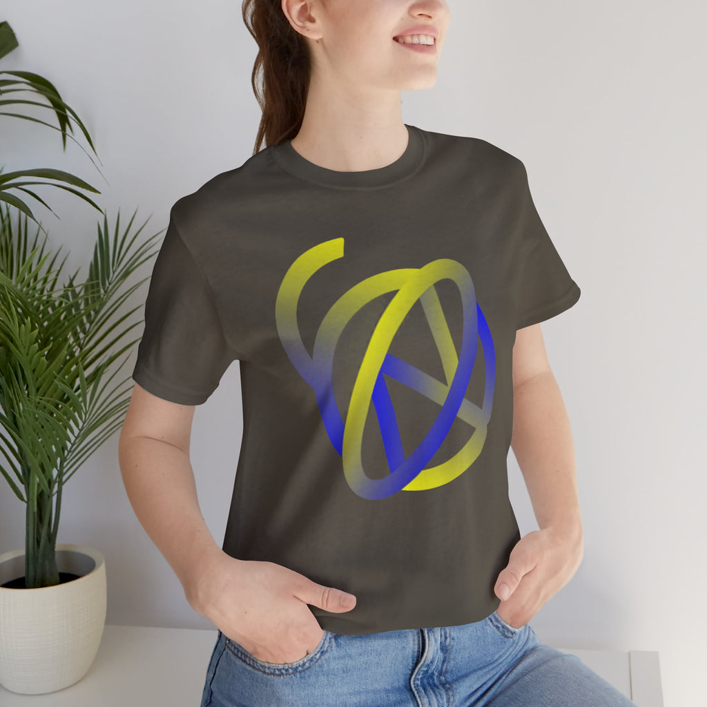Yellow N Blue Logo - Color