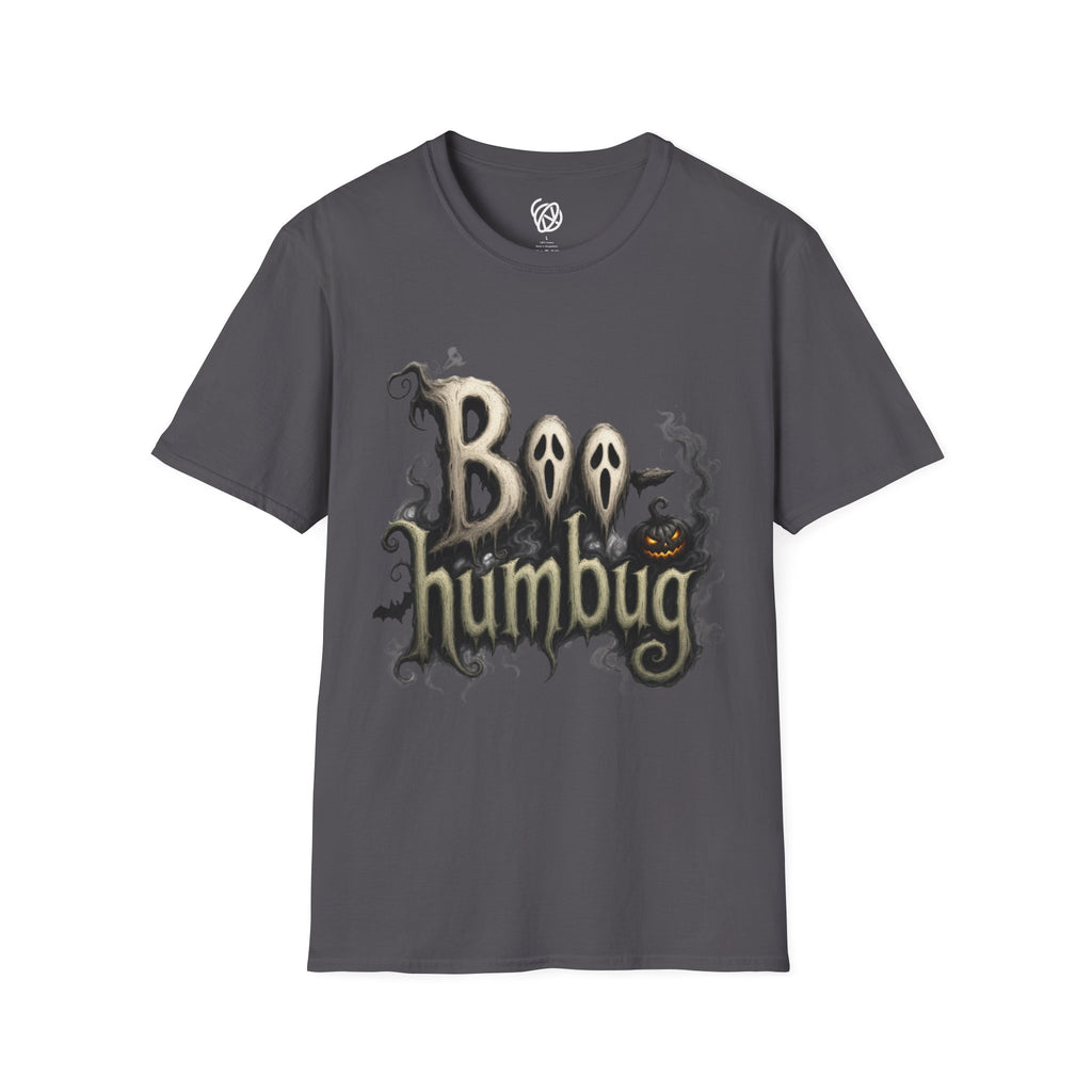 T-Shirt — 'Boo Humbug' Halloween Ghost Graphic Tee