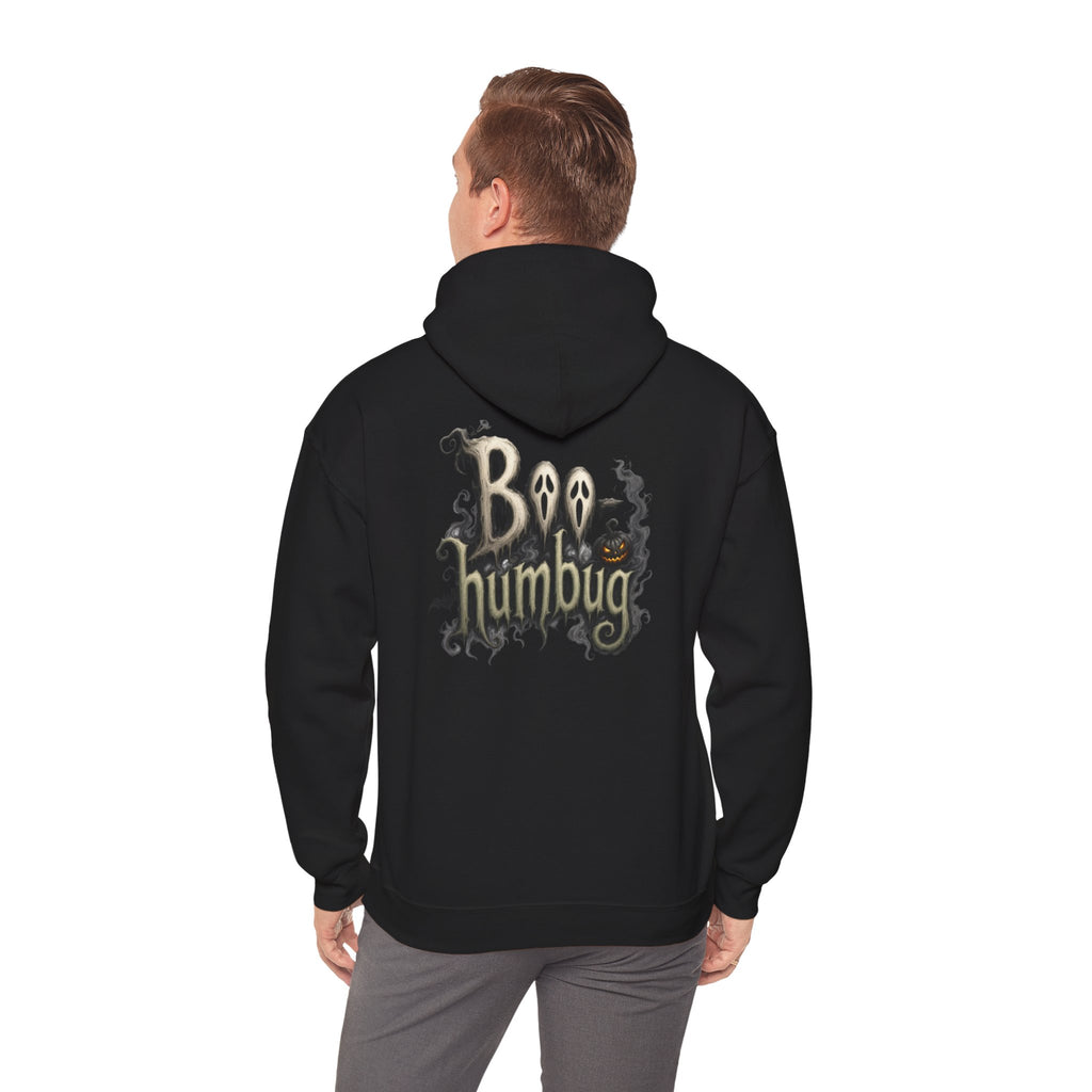 Hoodie — "Boo Humbug" Halloween Graphic Hooded Sweatshirt
