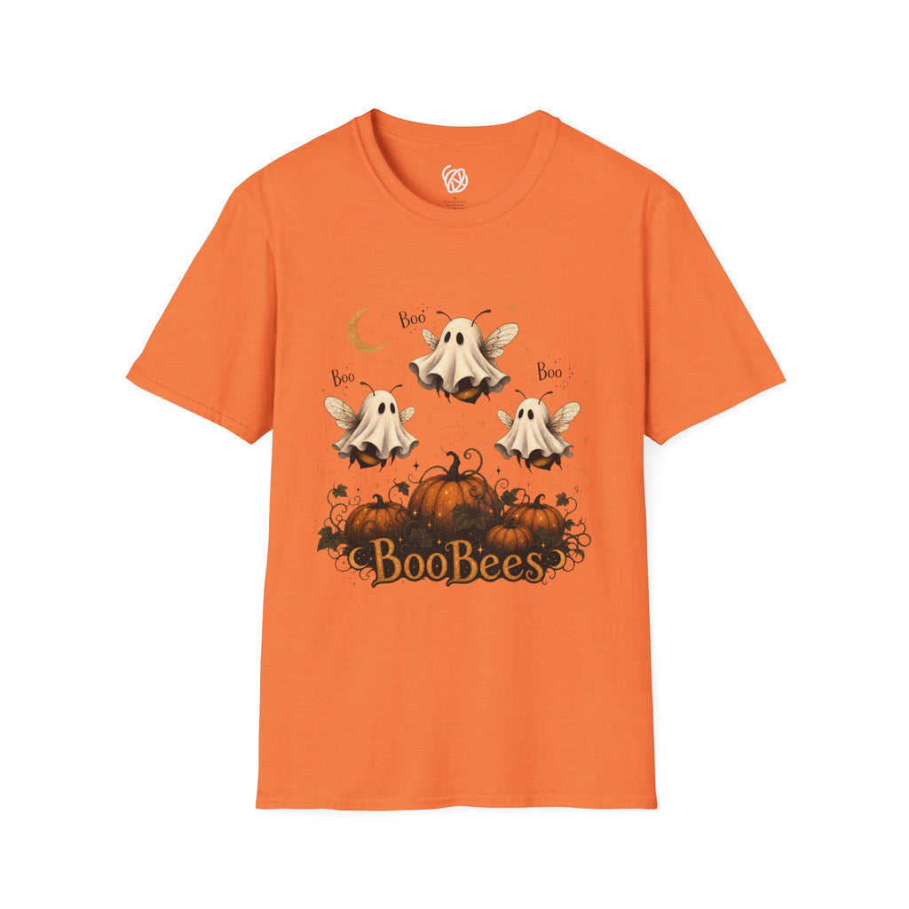 BooBees Halloween T-Shirt — Cute Ghost Bees Pumpkin Boo Tee