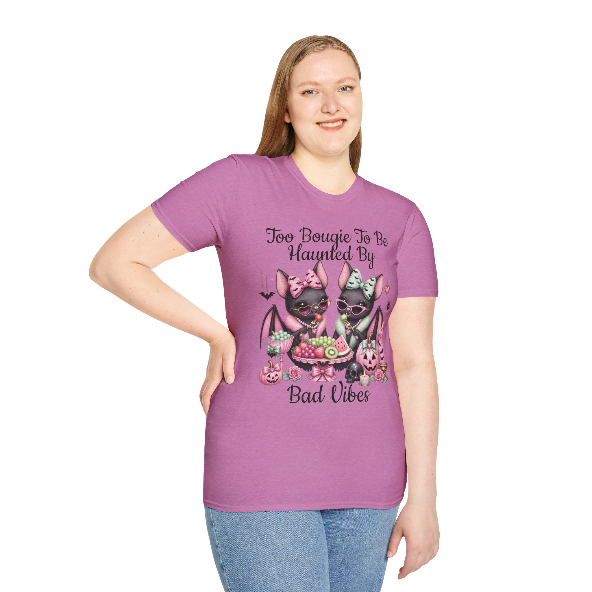 Bat Sisters Graphic Tee — Cute Gothic Kawaii Bats with Bows