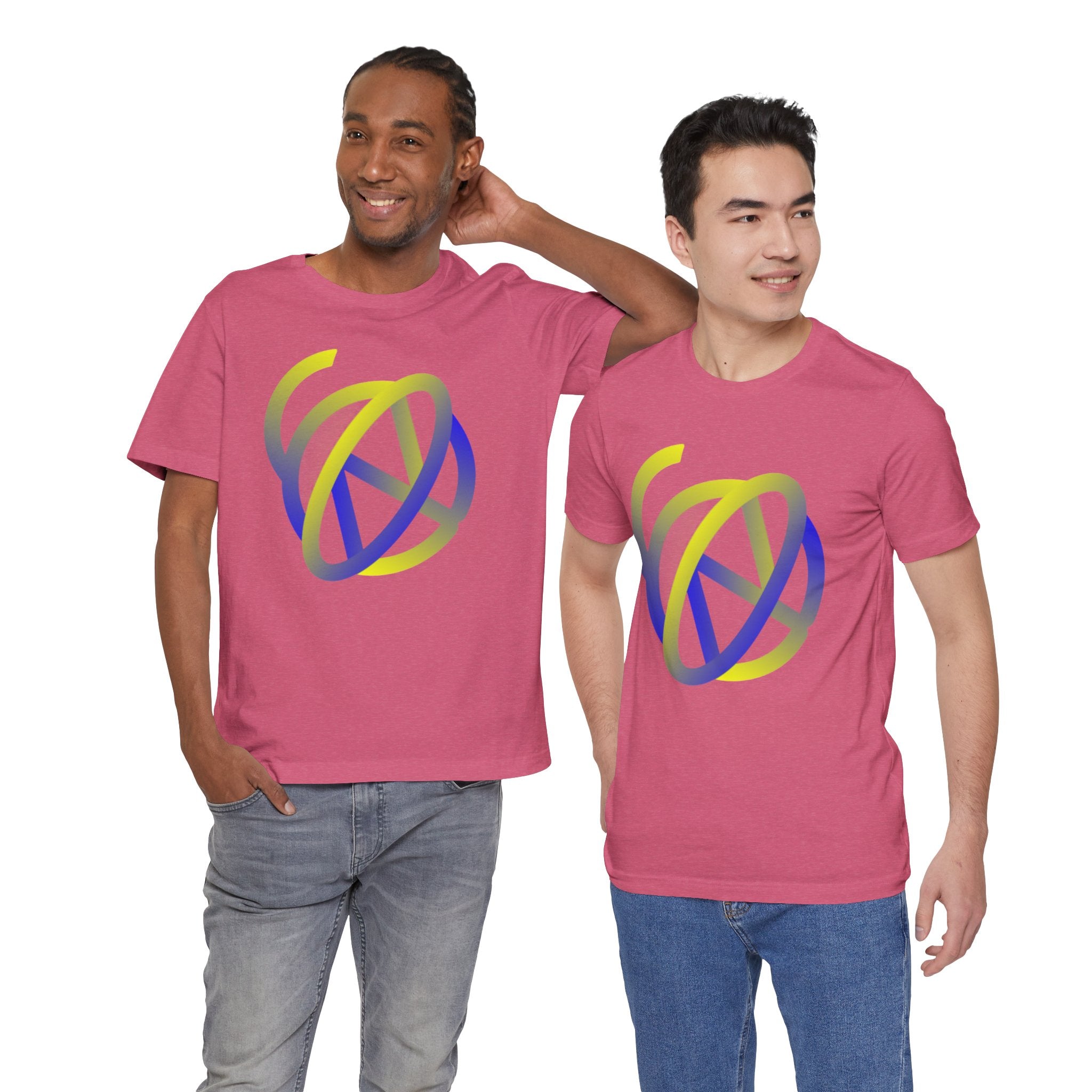 Yellow N Blue Logo - Color