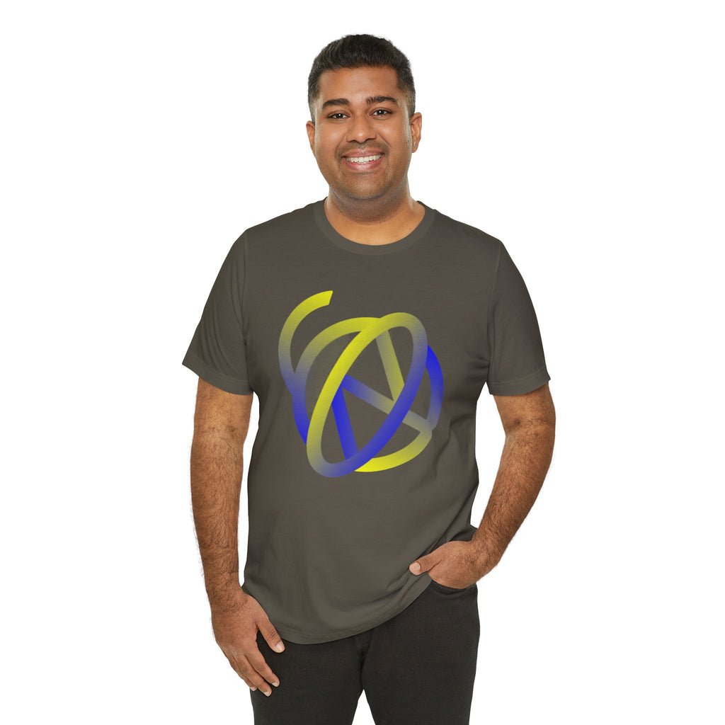 Yellow N Blue Logo - Color