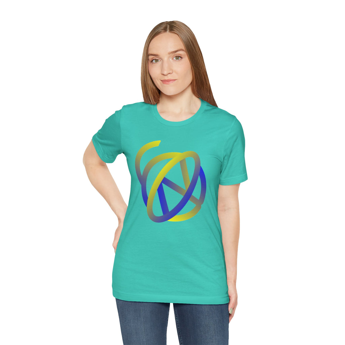 Yellow N Blue Logo - Color
