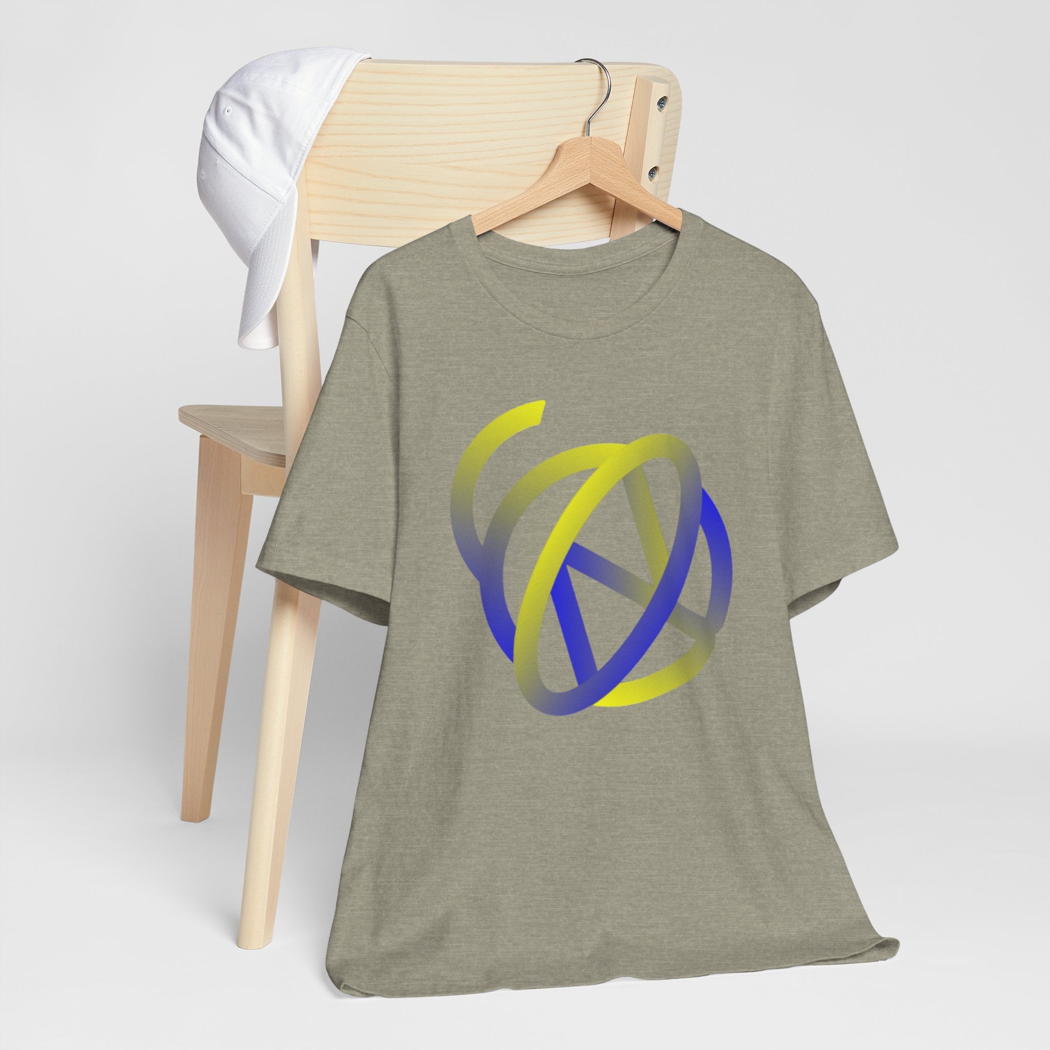 Yellow N Blue Logo - Color