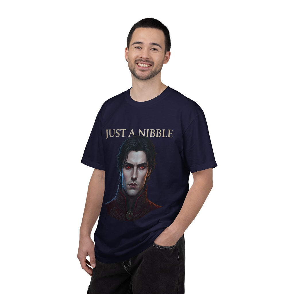 Vampire Portrait T-Shirt "Just a Nibble" – Gothic Gothic Graphic Tee