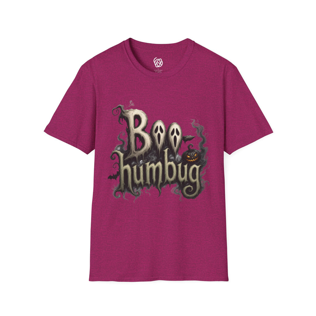 T-Shirt — 'Boo Humbug' Halloween Ghost Graphic Tee