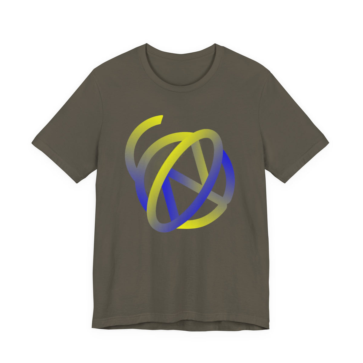 Yellow N Blue Logo - Color