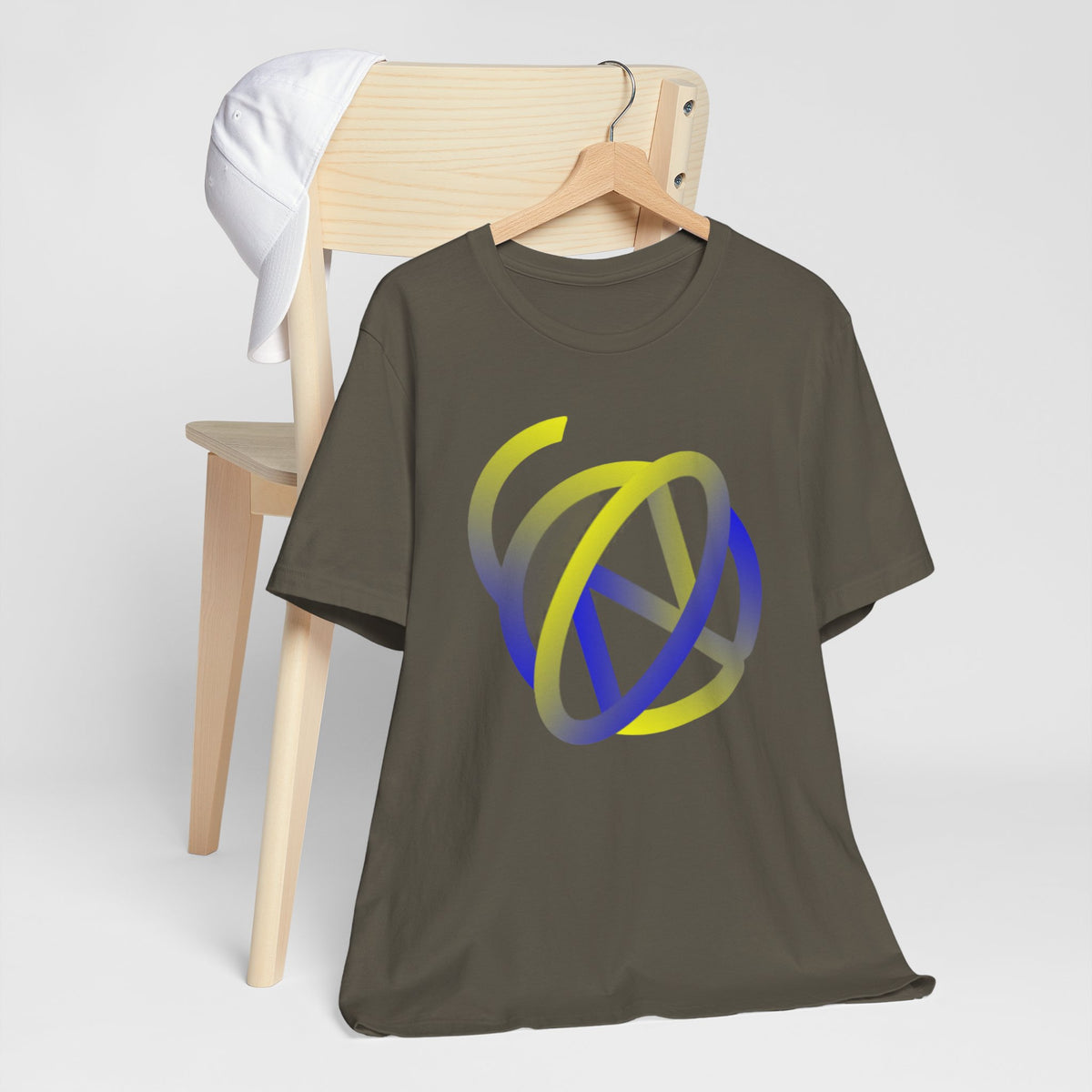 Yellow N Blue Logo - Color