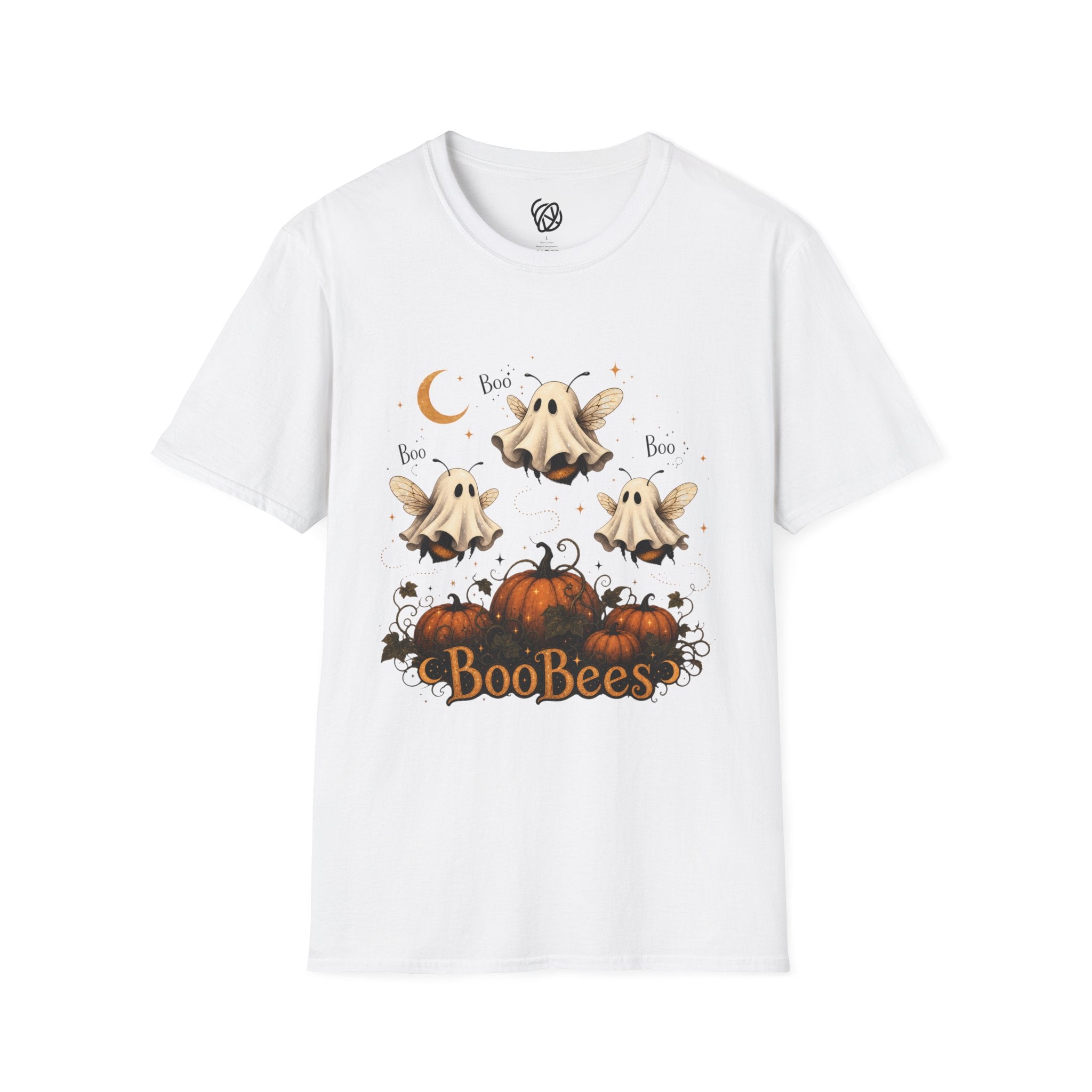 BooBees Halloween T-Shirt — Cute Ghost Bees Pumpkin Boo Tee