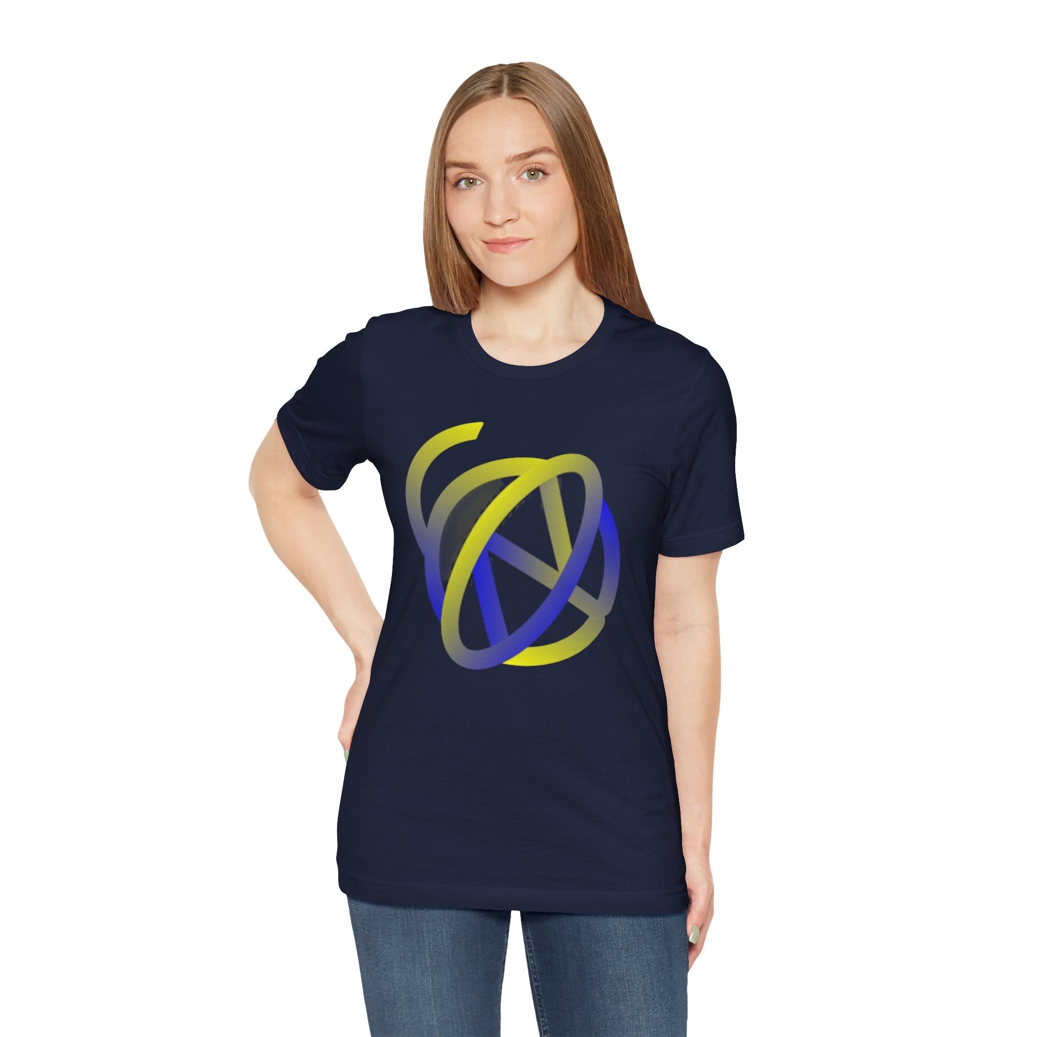 Yellow N Blue Logo - Color