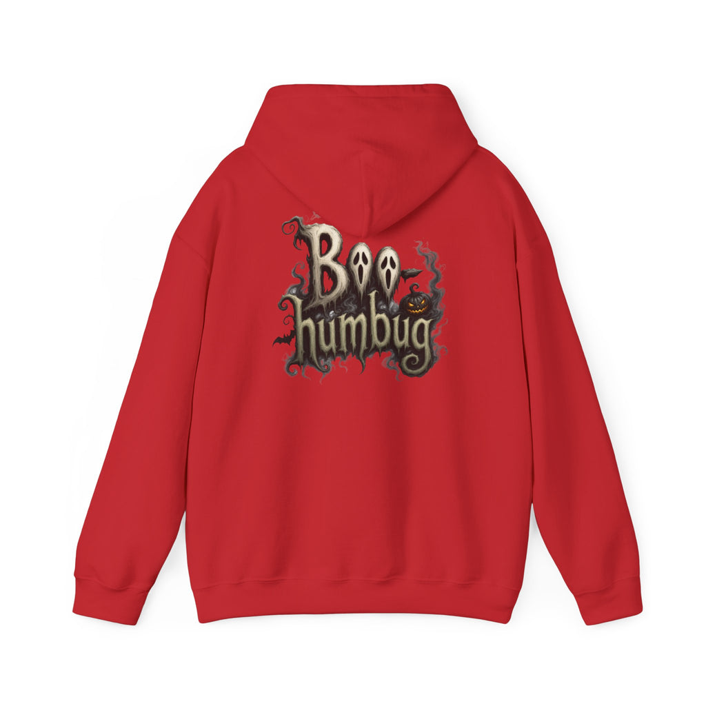 Hoodie — "Boo Humbug" Halloween Graphic Hooded Sweatshirt